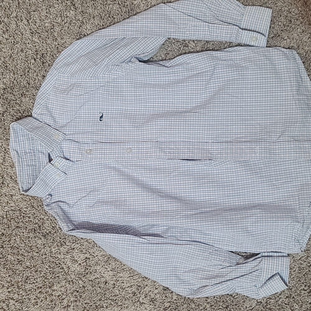 Vineyard Vines long sleeves button up size 5